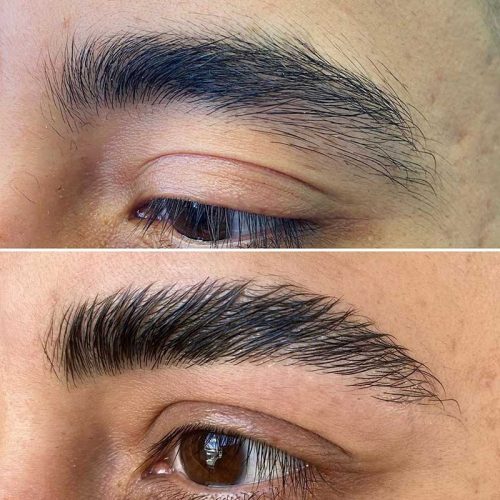 Done eyebrows men getting An Expert