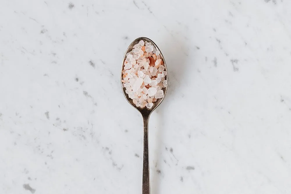 Salt for diy permanent makeup removal at home