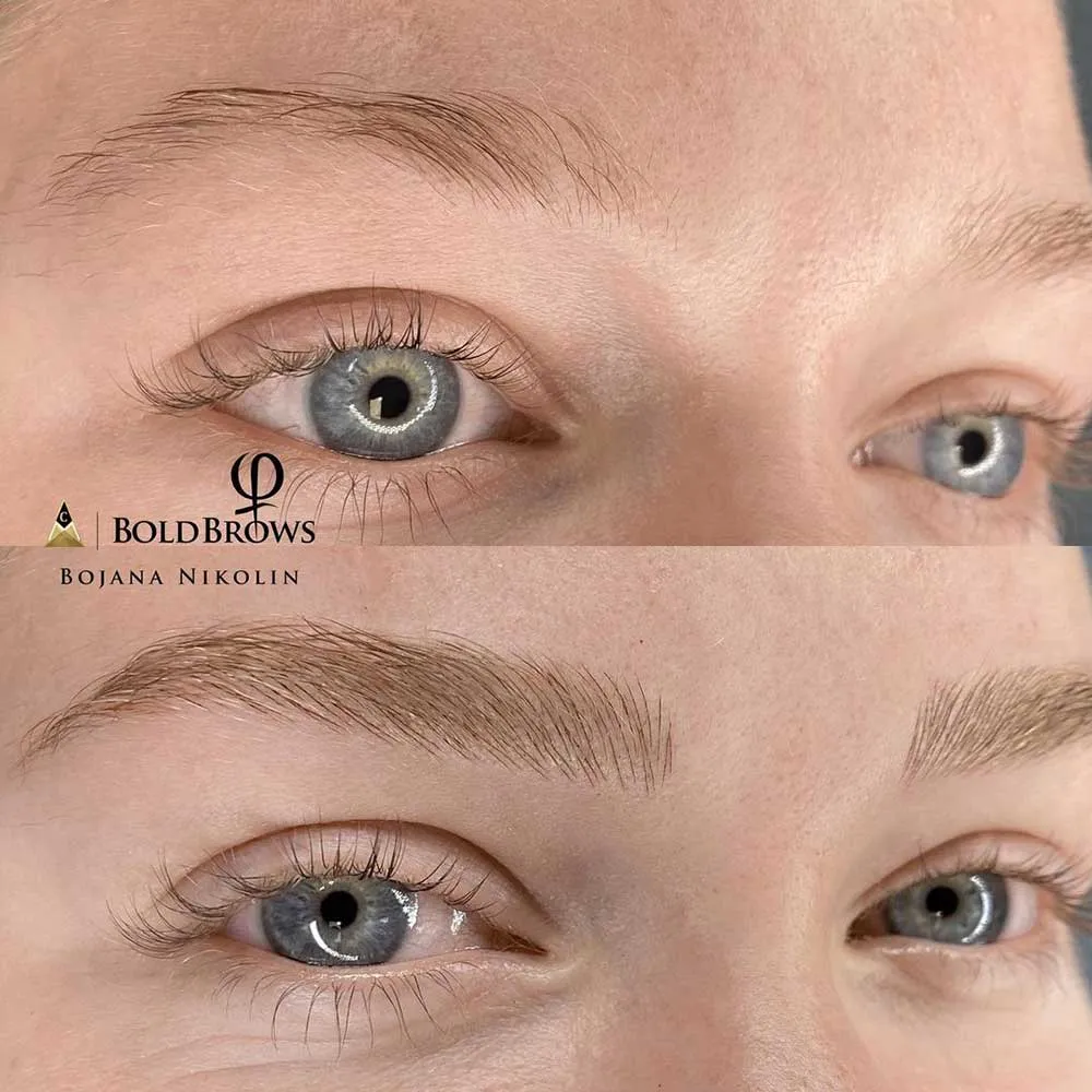 3D tattoo blonde eyebrows  Imakeyousmilese