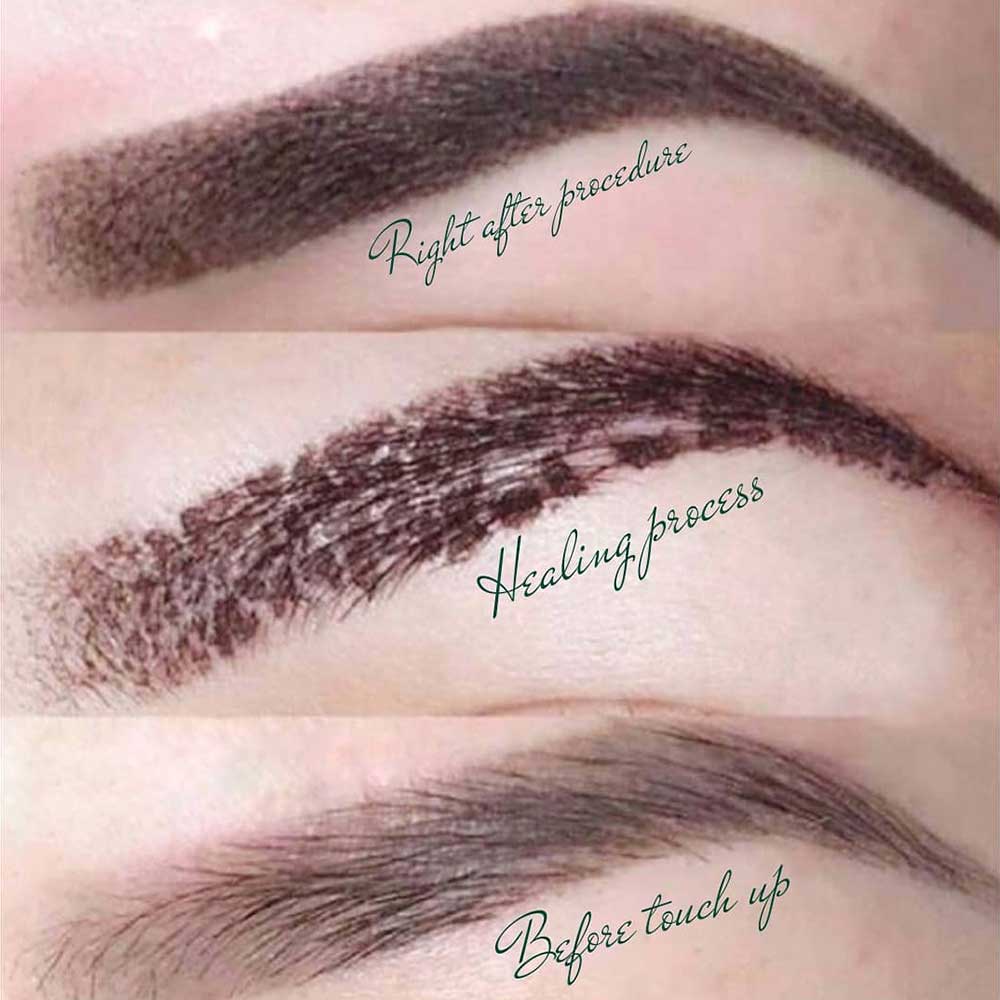 What Does the Powder Brows Healing Process: Day by Day