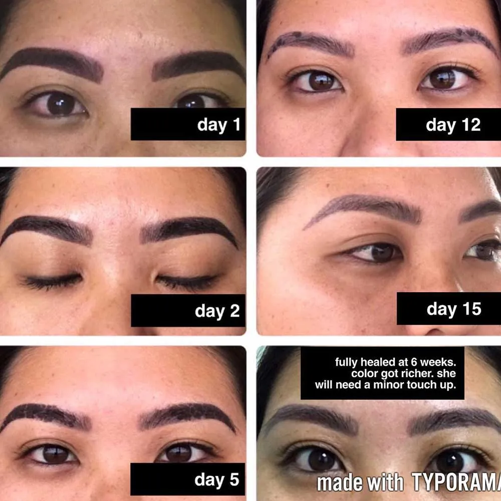 What Does Powder Brows Scabbing Look Like Day by Day?