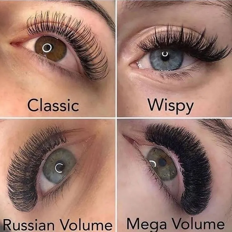 What Lash Extensions Styles Are There?