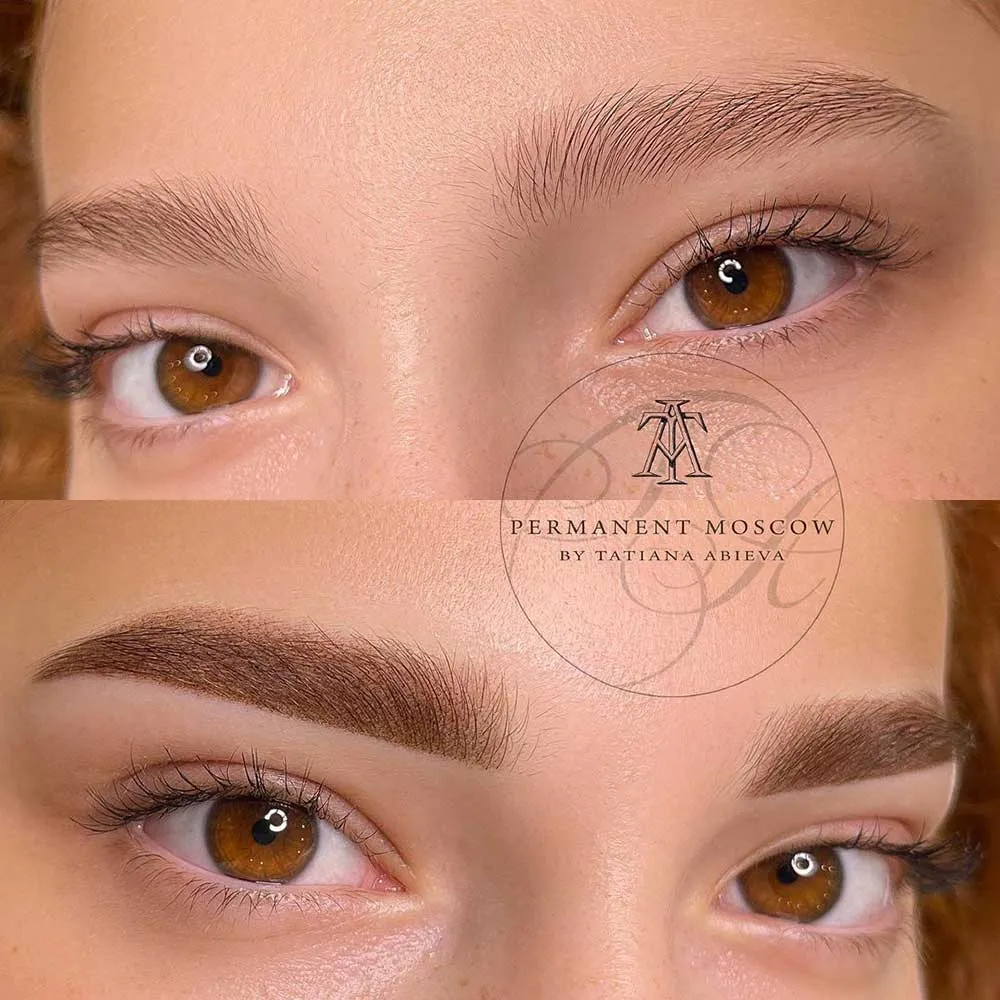 35 Beautiful Eyebrow Tattoo Designs for Women  Individual ART 2019