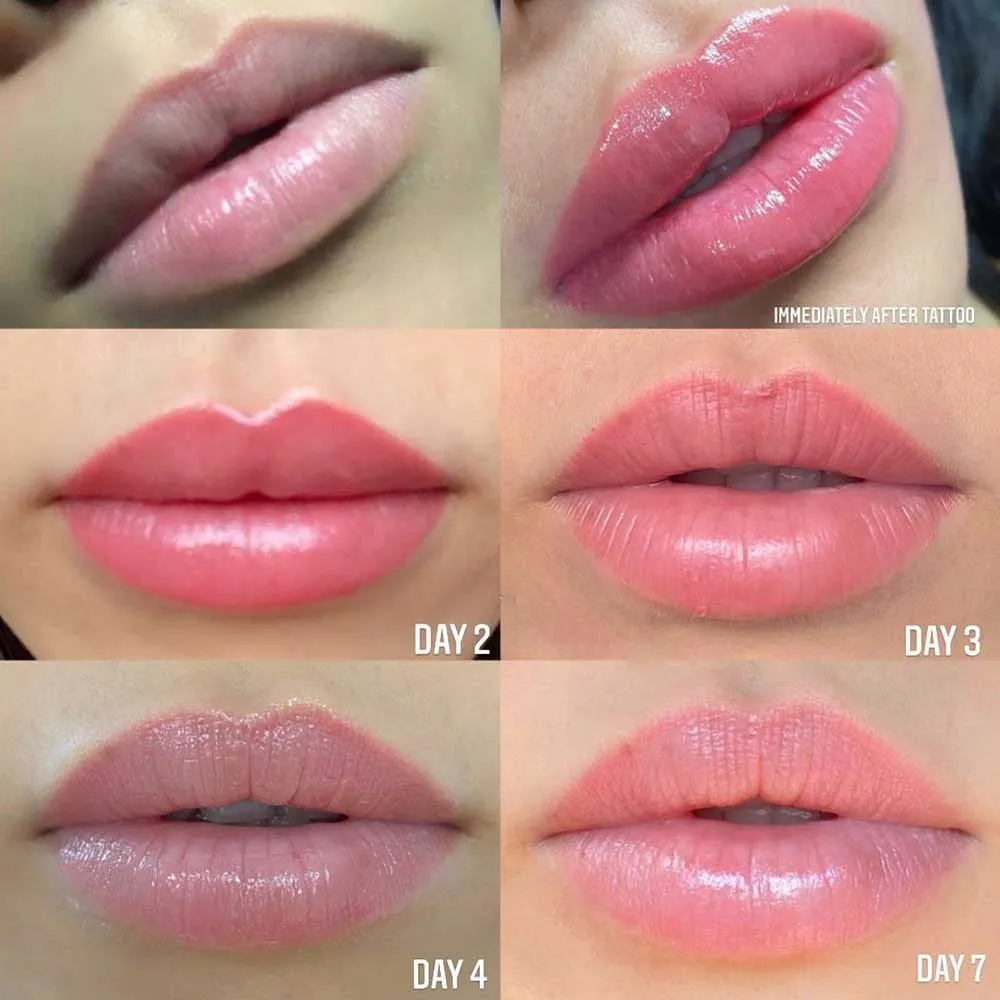 Lip Blush by Kim @kimnhungofficial #lipblush #lipsfordays #colorcorrection  #lipcorrection #pmu #lipstick #lips #lipstattoo…