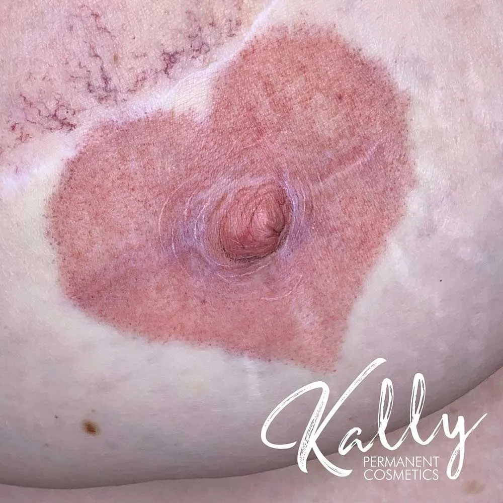 Heart Nipple Tattoo - A Cute Nip Reconstruction Post-Mastectomy Heart Nipple Tattoo - A Cute Nip Reconstruction Post-Mastectomy