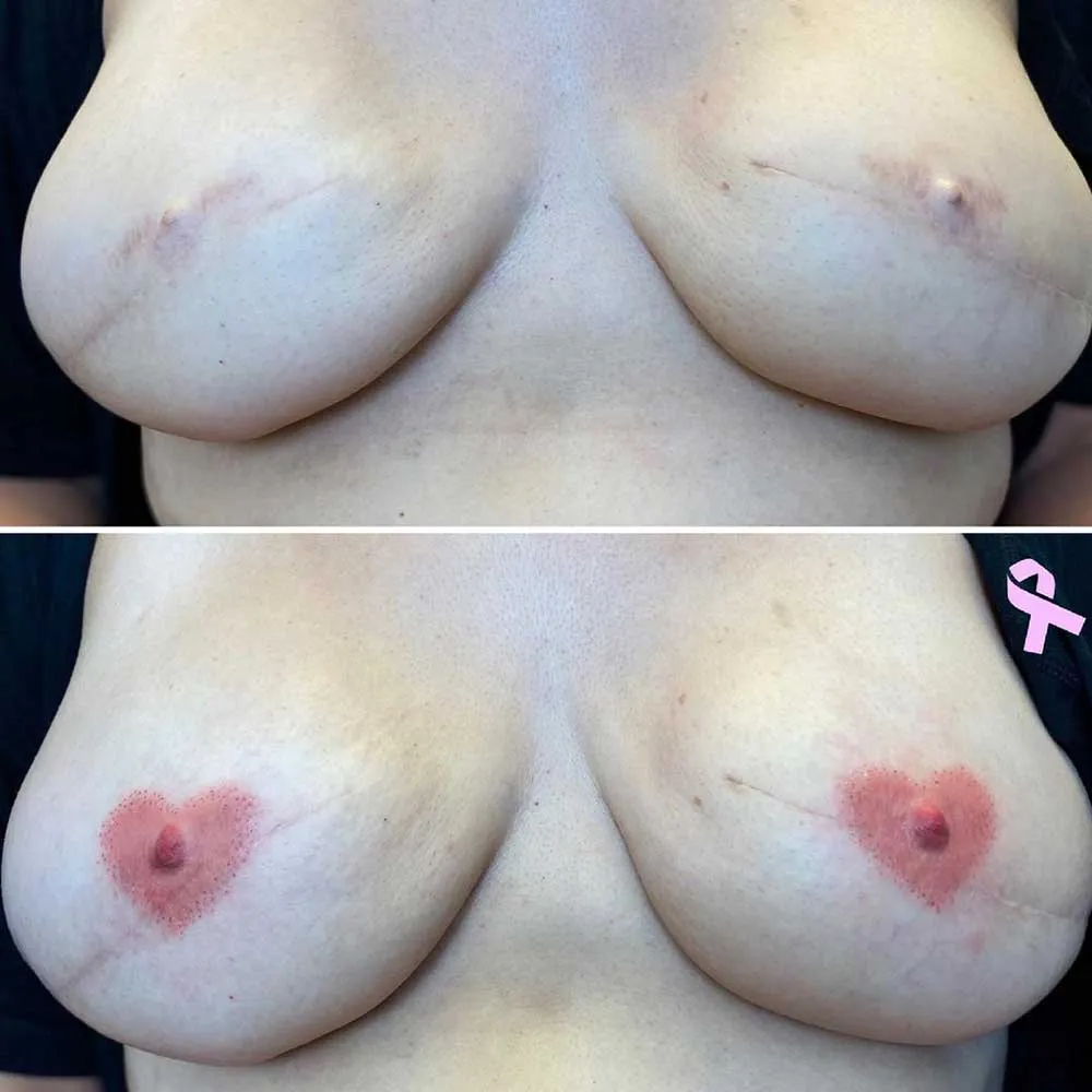 What Styles of the Heart Nipple Tattoo Are Available?