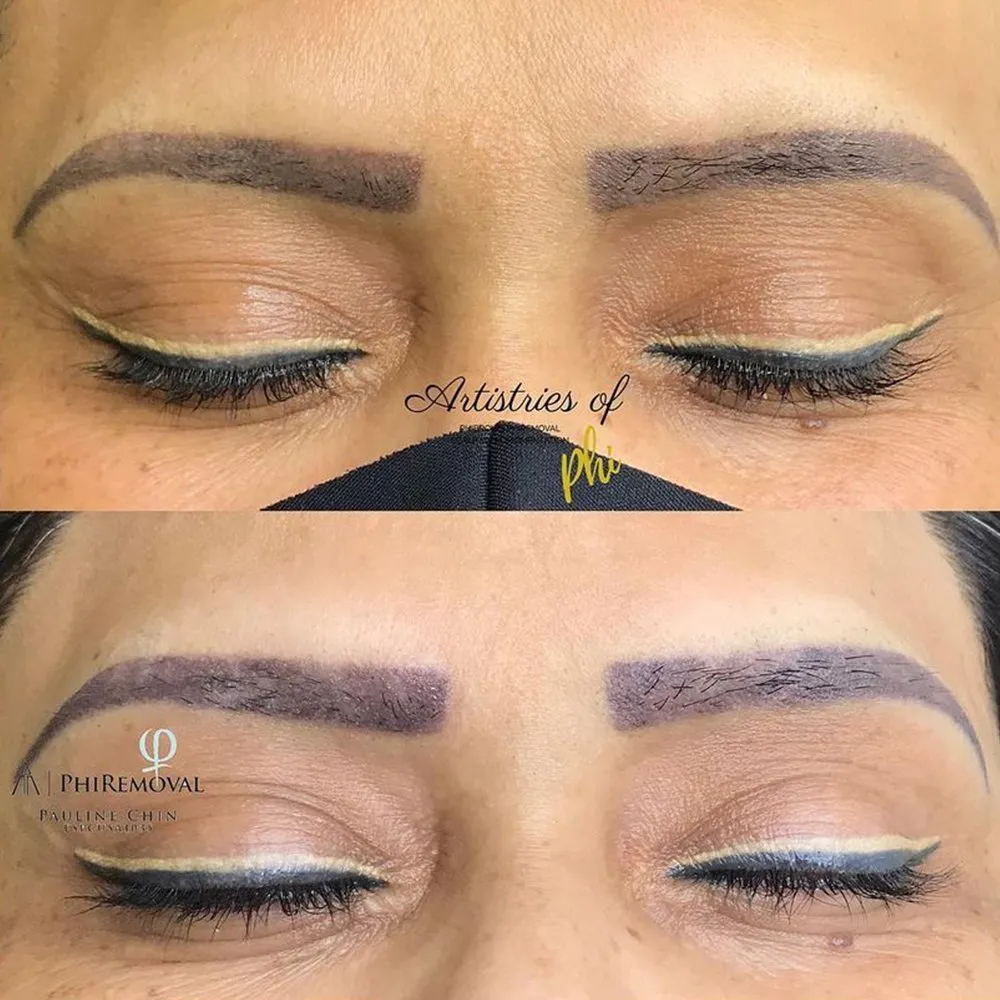 Bad Ombre Eyebrows What Can Go Wrong and How to Fix It
