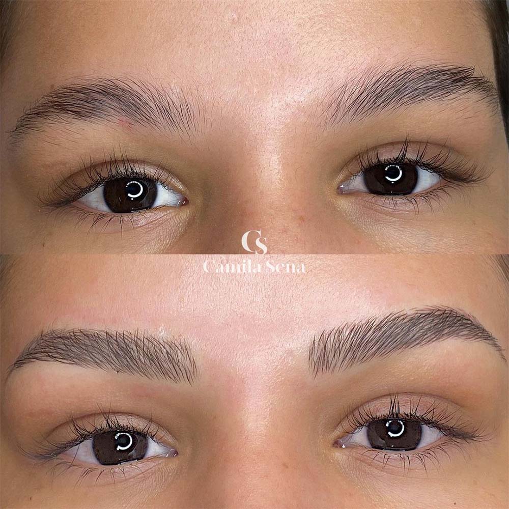The average nano brows longevity is between 1.5 and 2.5 years.