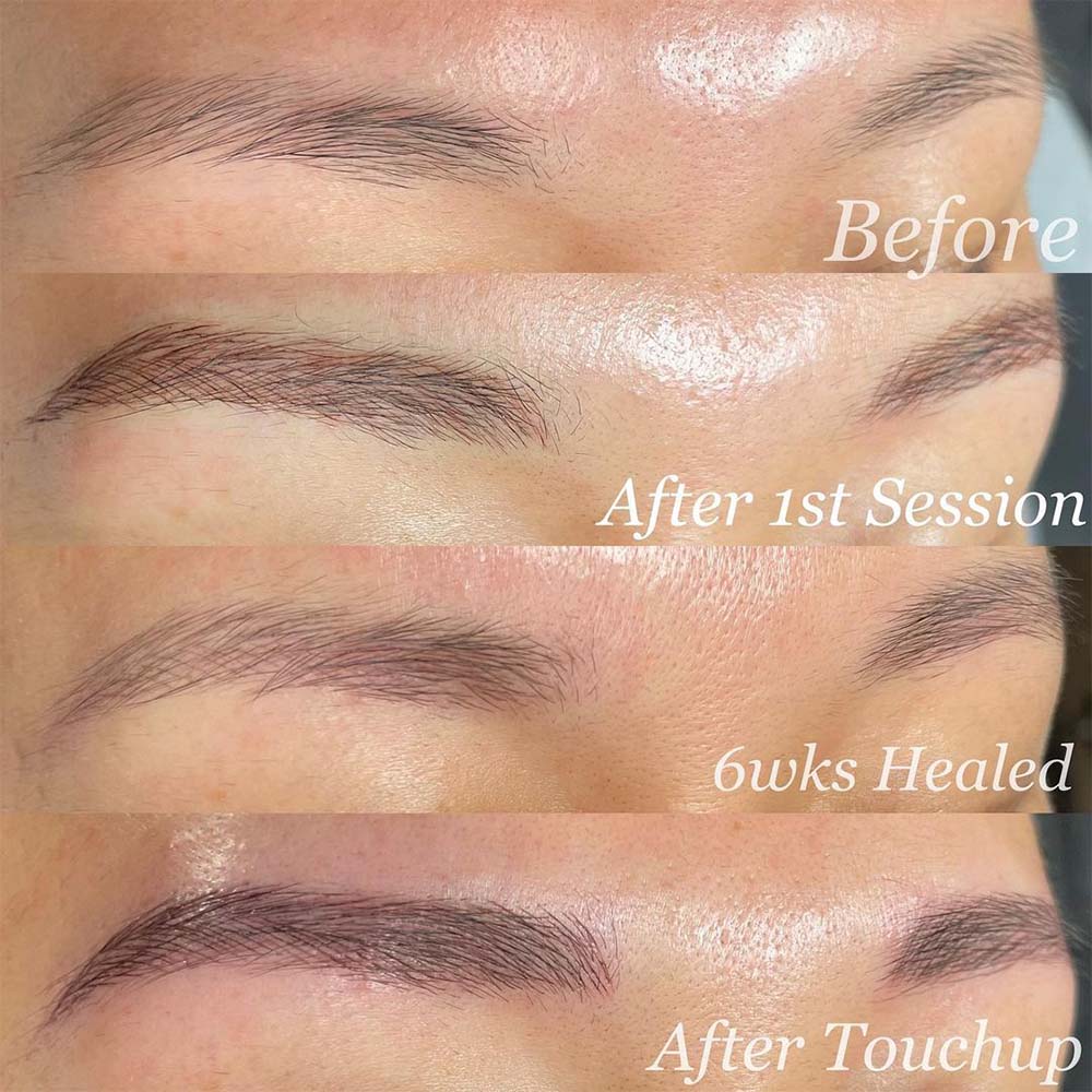 How Long Does the Microblading Healing Process After Touch Up Last?