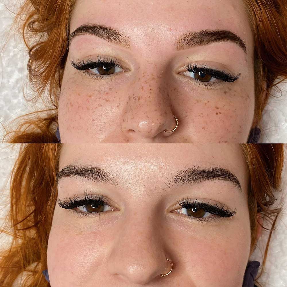 Henna freckles are a non-invasive, topical, DIY, semi-permanent method of creating faux freckles. 