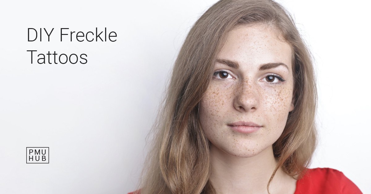 How to Tattoo Freckles on Yourself - Safe Way to DIY Freckle Tattoos