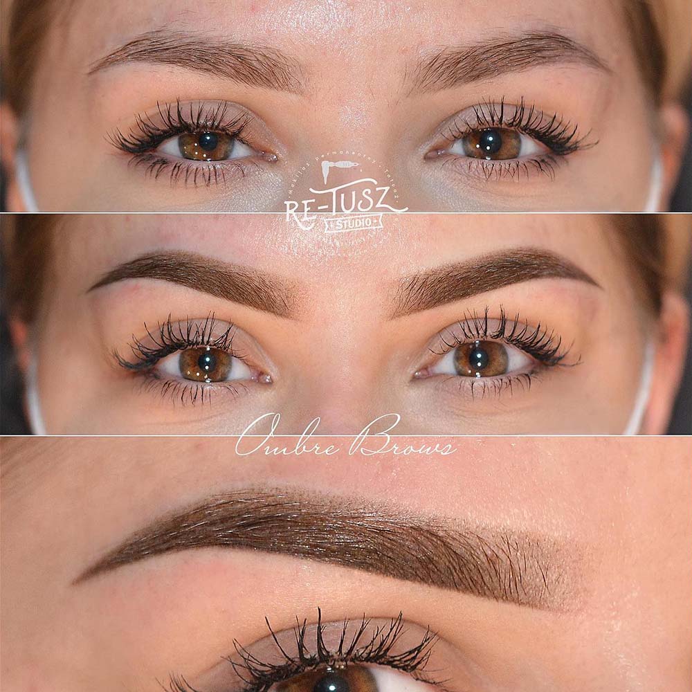 Ombre Eyebrow Tattoo: A Trendy Long-Lasting Brow Style