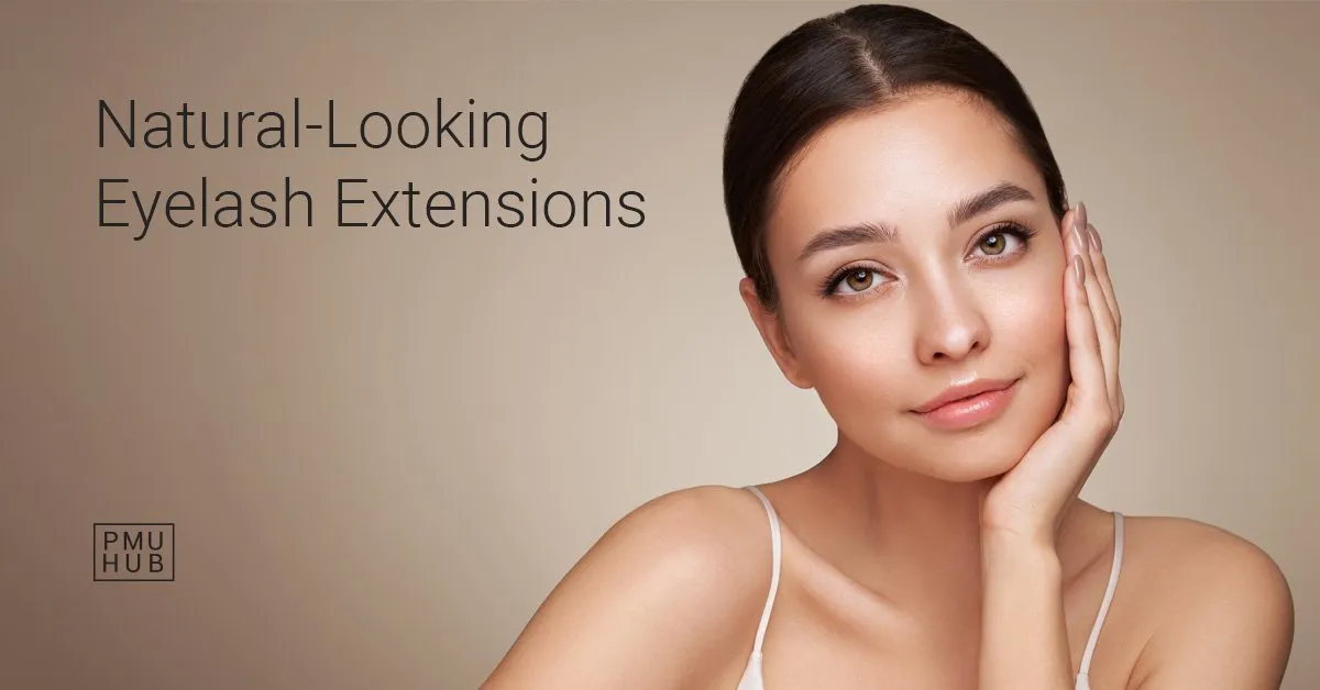 natural looking eyelash extensions