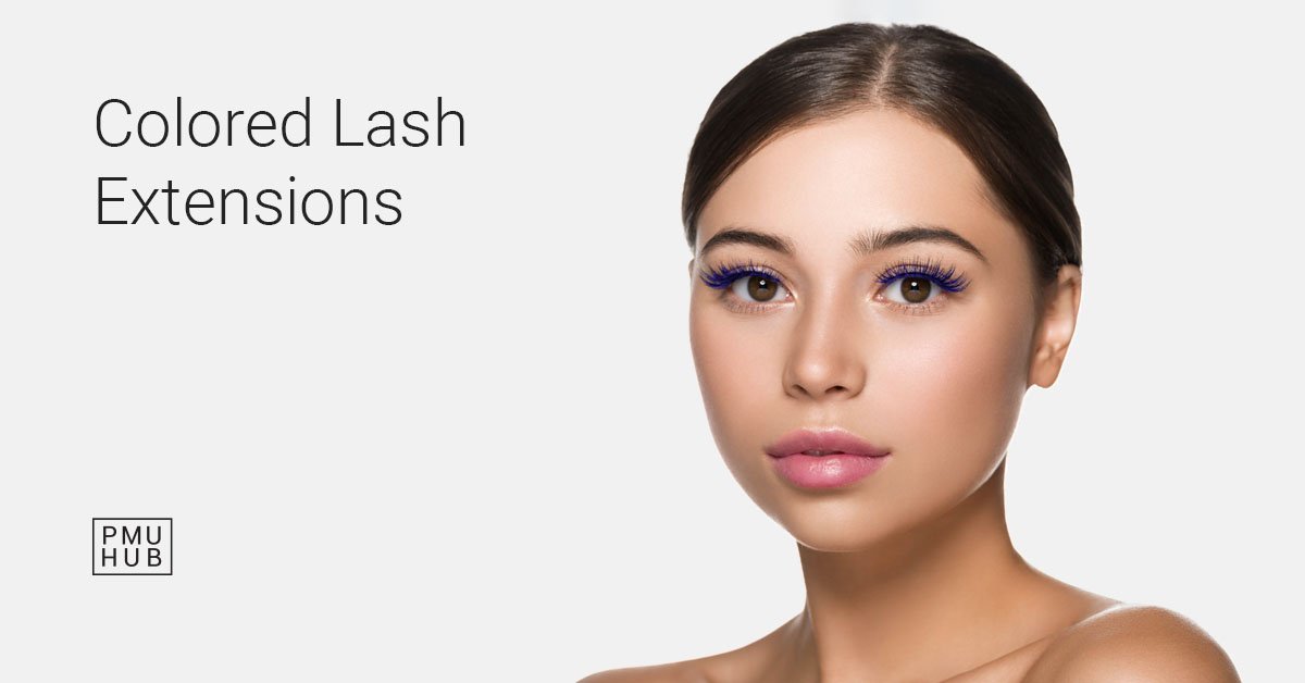Here's Why You Should Offer Colored Lash Extensions