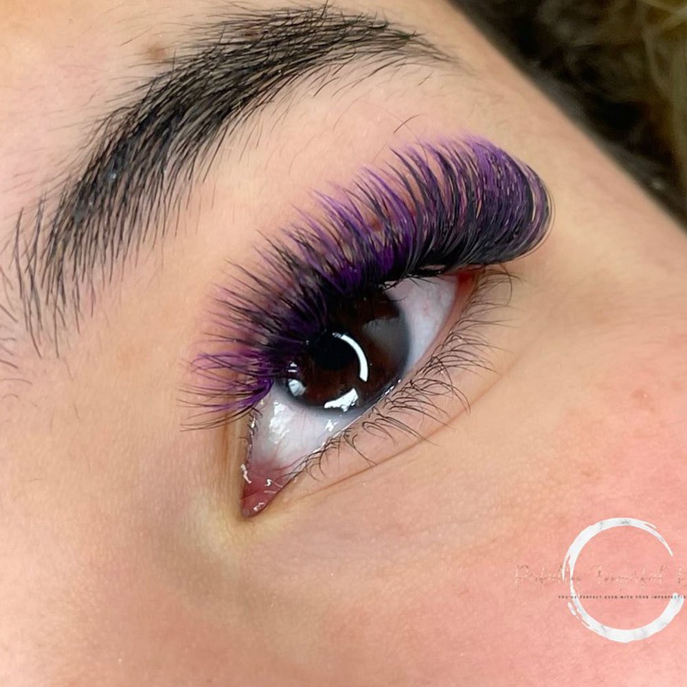 Colored Lash Extensions - Full Set