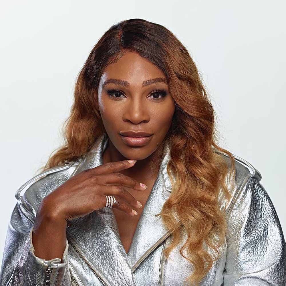 heart shaped face Serena Williams