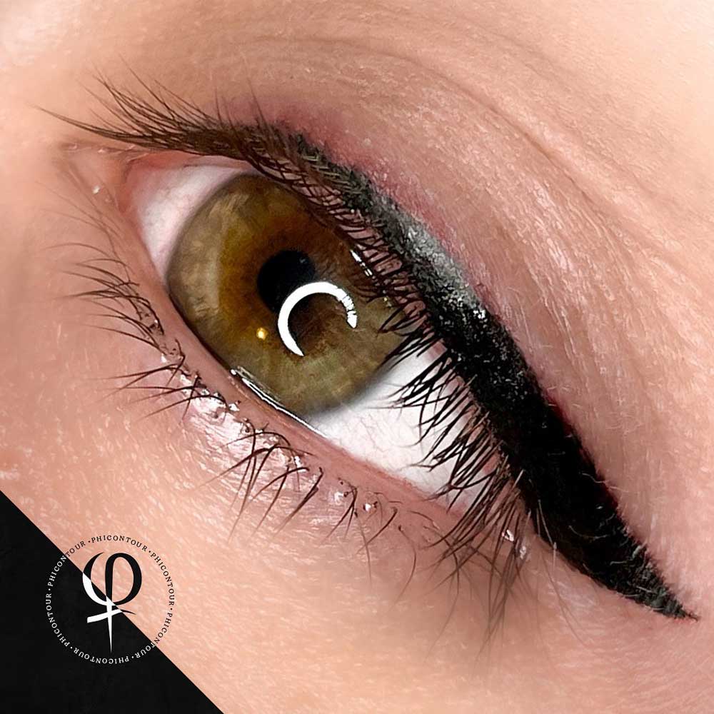 Permanent eyeliner results
