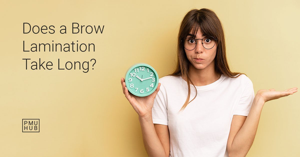 how long does brow lamination take on average
