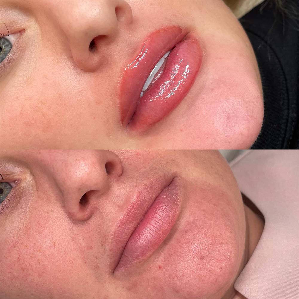 permanent lip tint