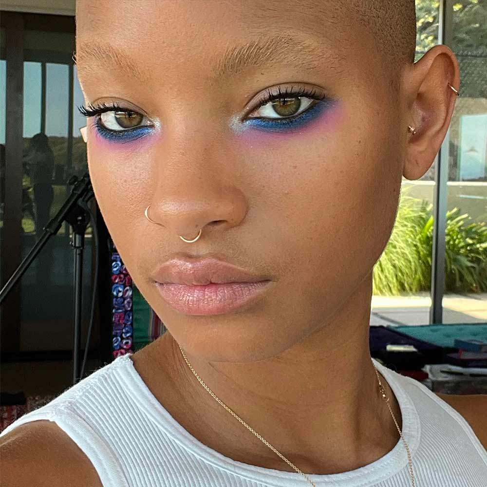 bleached brows