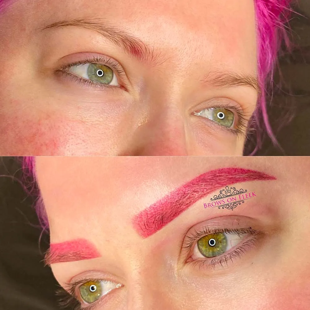 colorful brows