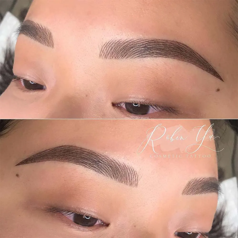 how long does nano brows aftercare last