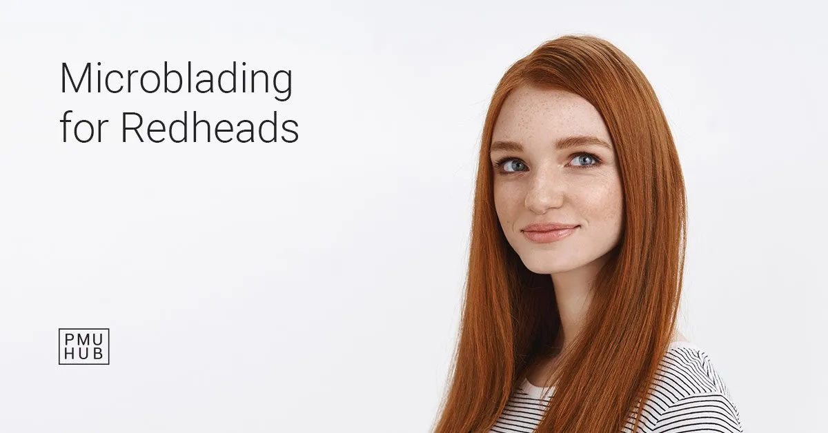 redhead microblading