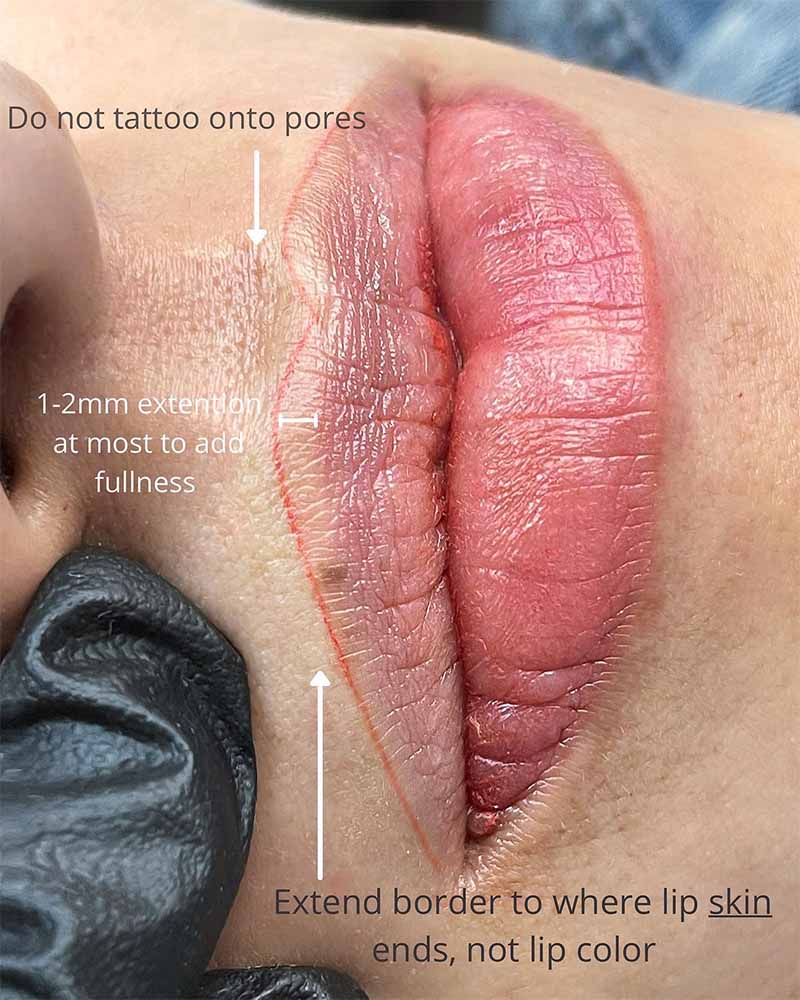 lip blush tips