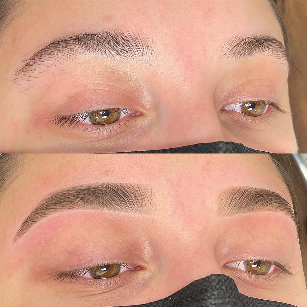 what is brow tinting