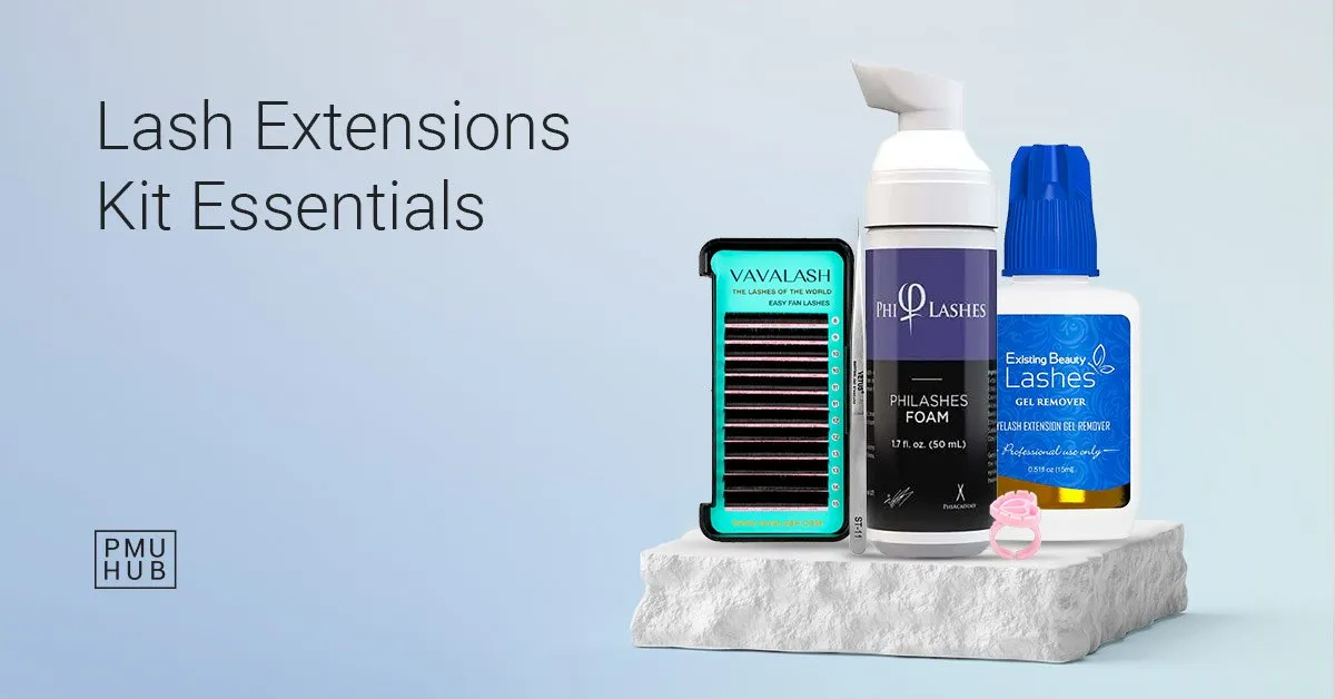 Professional eyelash discount extension kit