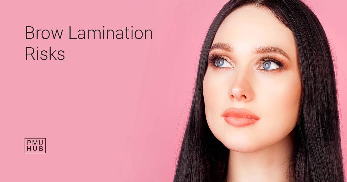 is brow lamination safe