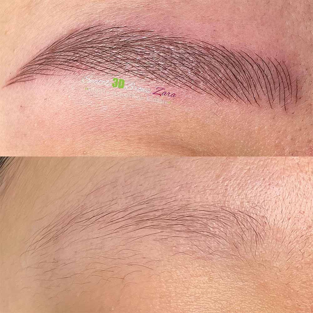 microblading styles natural looking brows