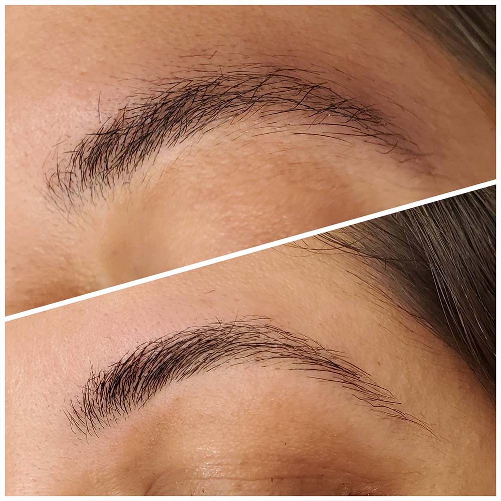 Overprocessed Eyebrows After Brow Lamination