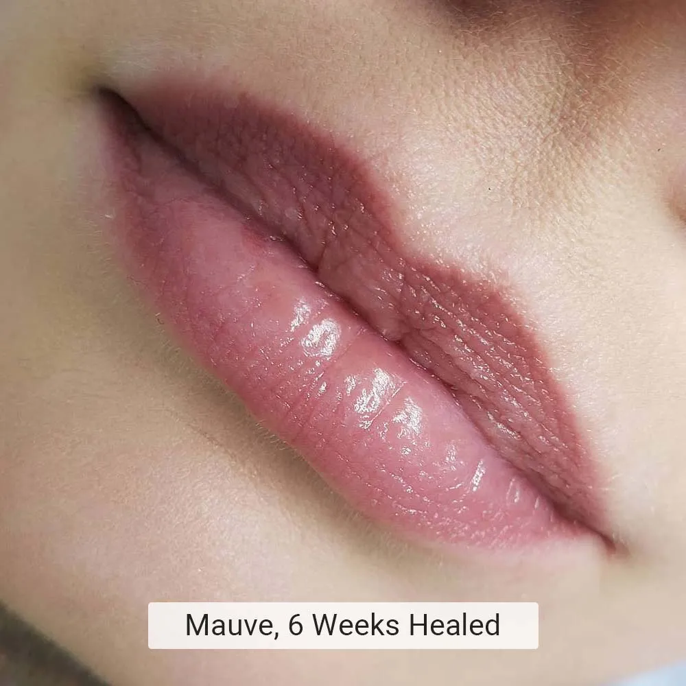 perma blend mauve healed