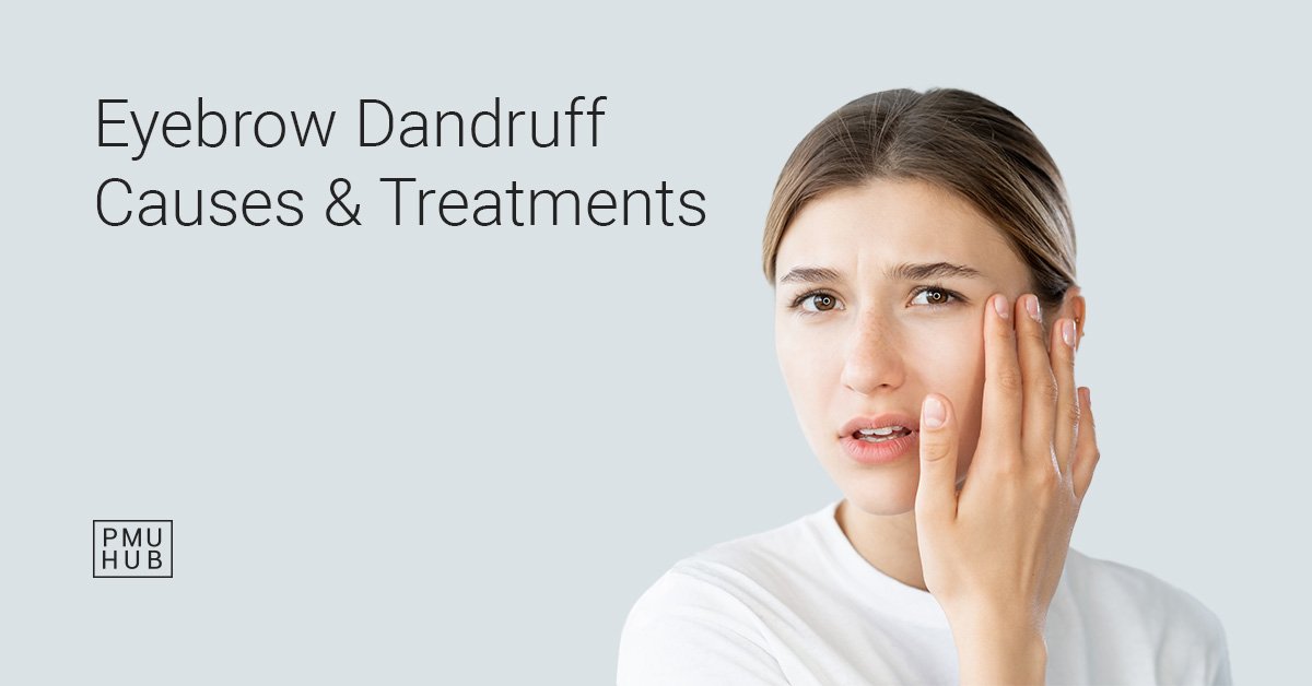 eyebrow dandruff