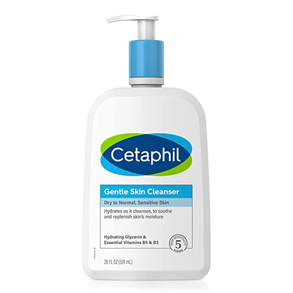 Gentle face wash by Cetaphil