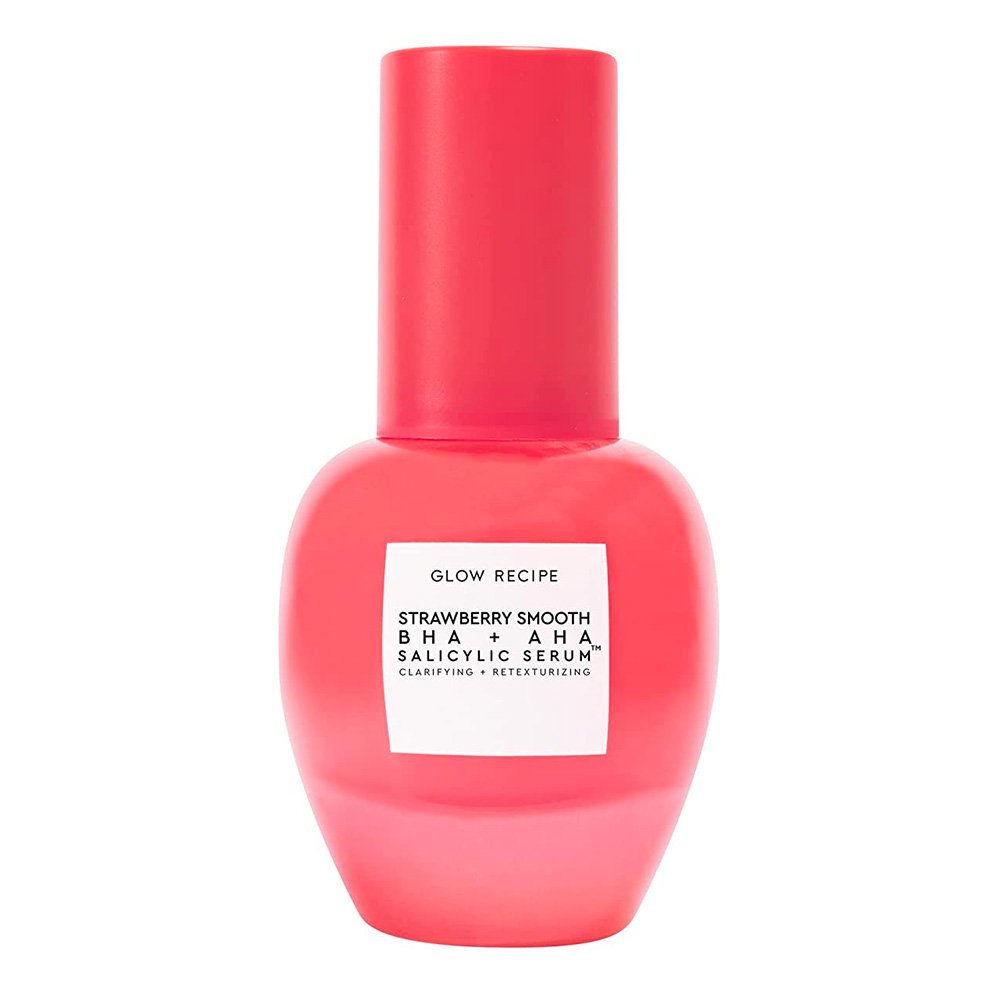 glow recipe strawberry smooth aha bha salicylic serum