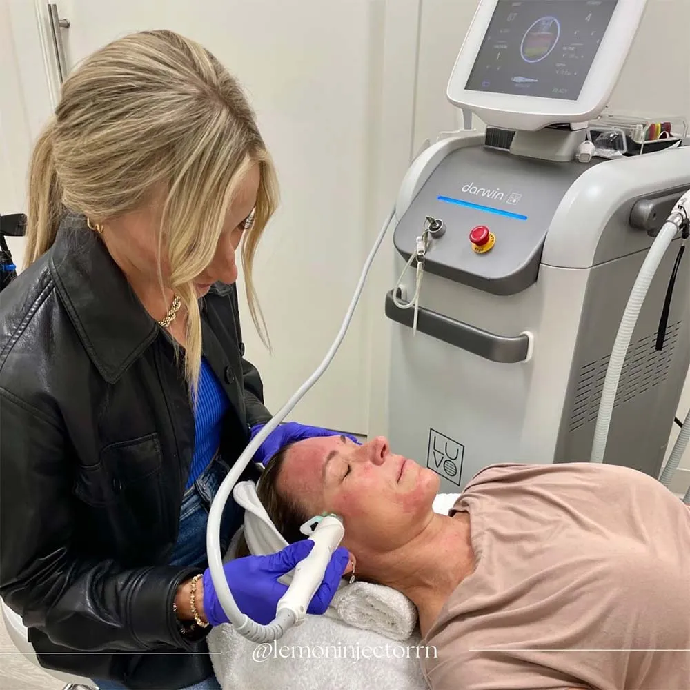 what is rf microneedling
