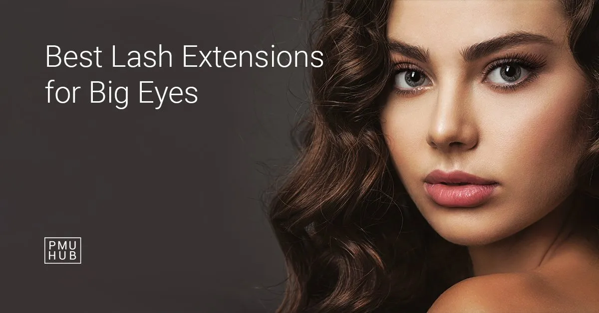 eyelash extension for big eyes