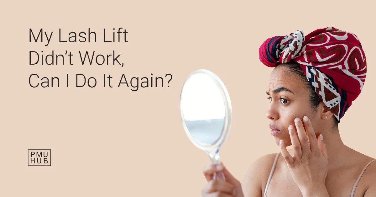 reasons why your lash lift didn't work