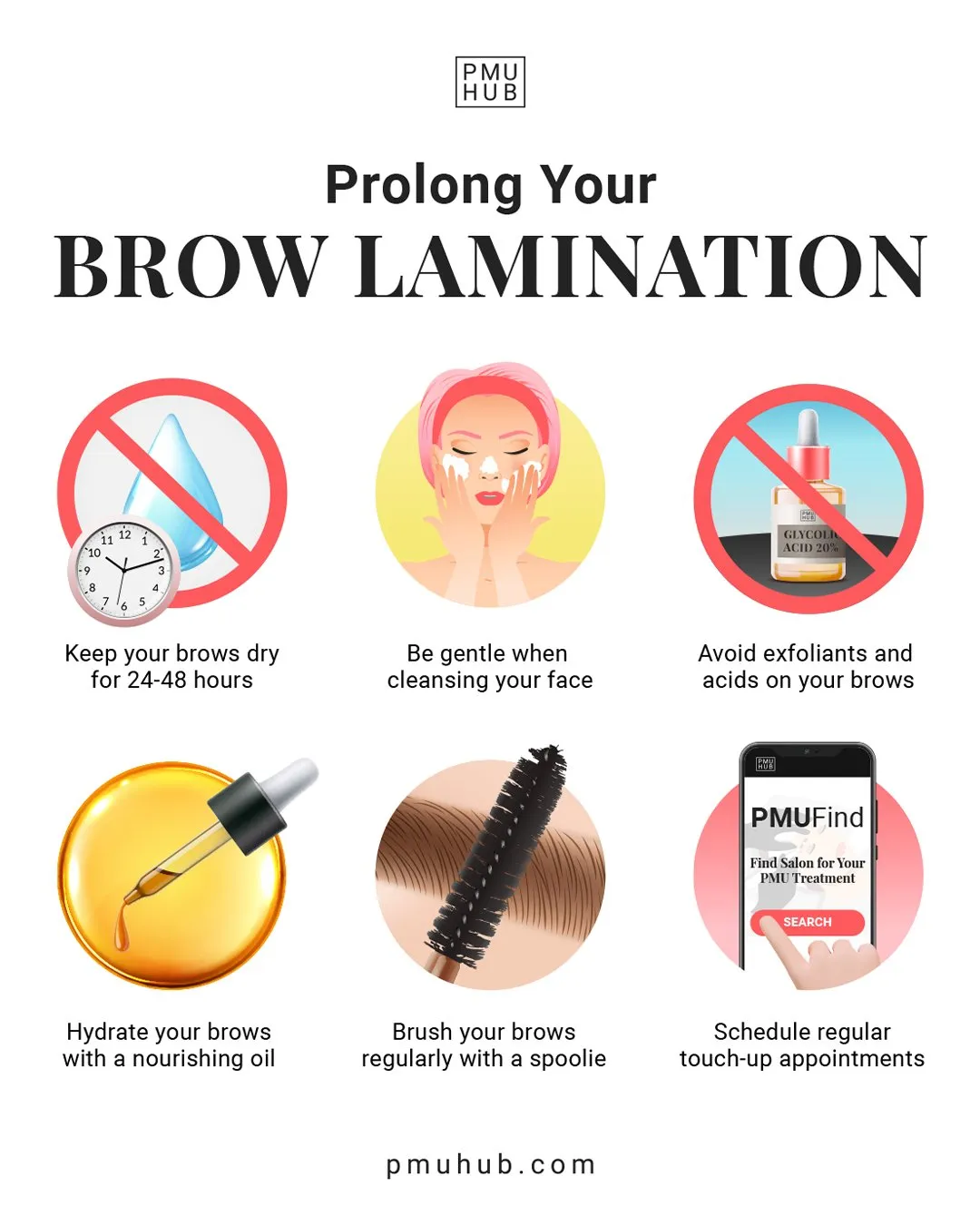 prolong your brow lamination results