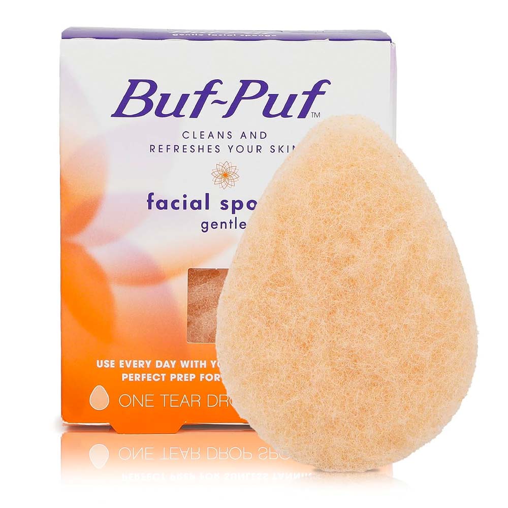 buf-puf gentle facial sponge dermatologist developed