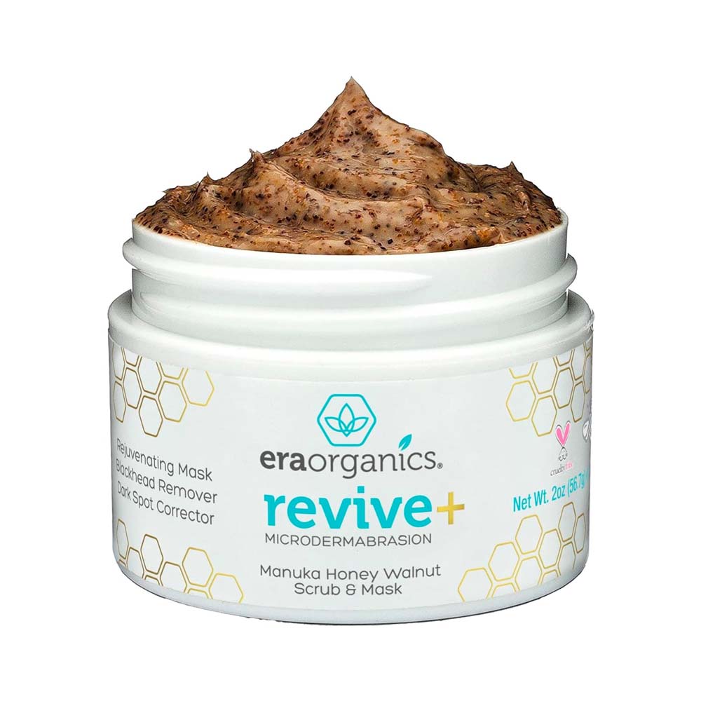 era organics microdermabrasion facial scrub & face exfoliator