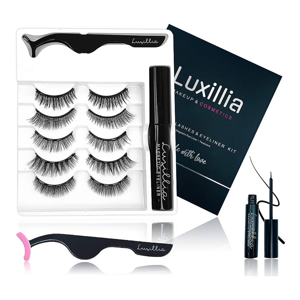 Does Crying Make Your Eyelashes Longer? 5 Luxillia Magnetic Eyelashes with Eyeliner