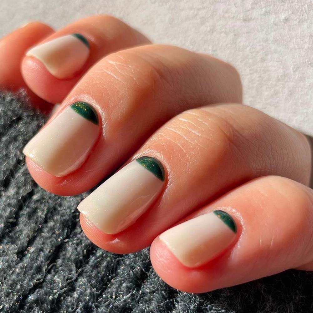 Classy St. Patrick's Day Nails
