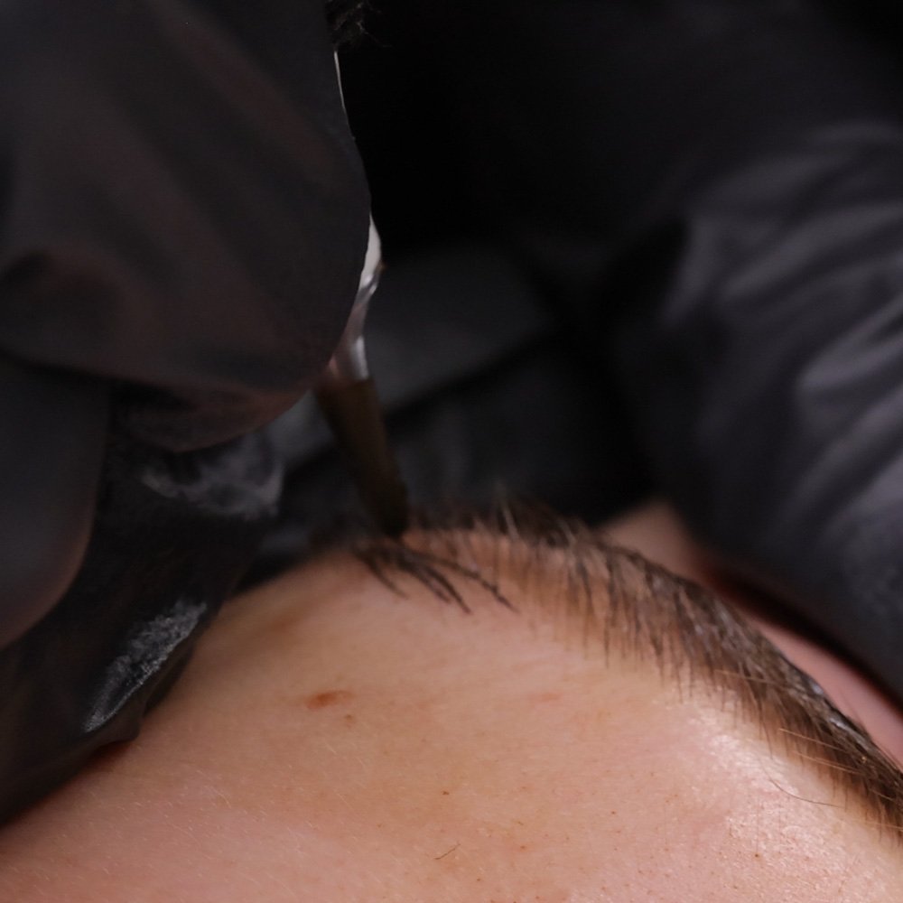 Nano Brows: The Ultimate Guide 12 machine hair stroke process